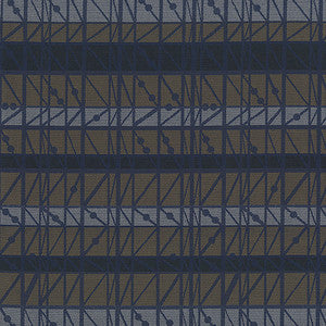 Intersect 308 Moody Blue by Crypton Fabric