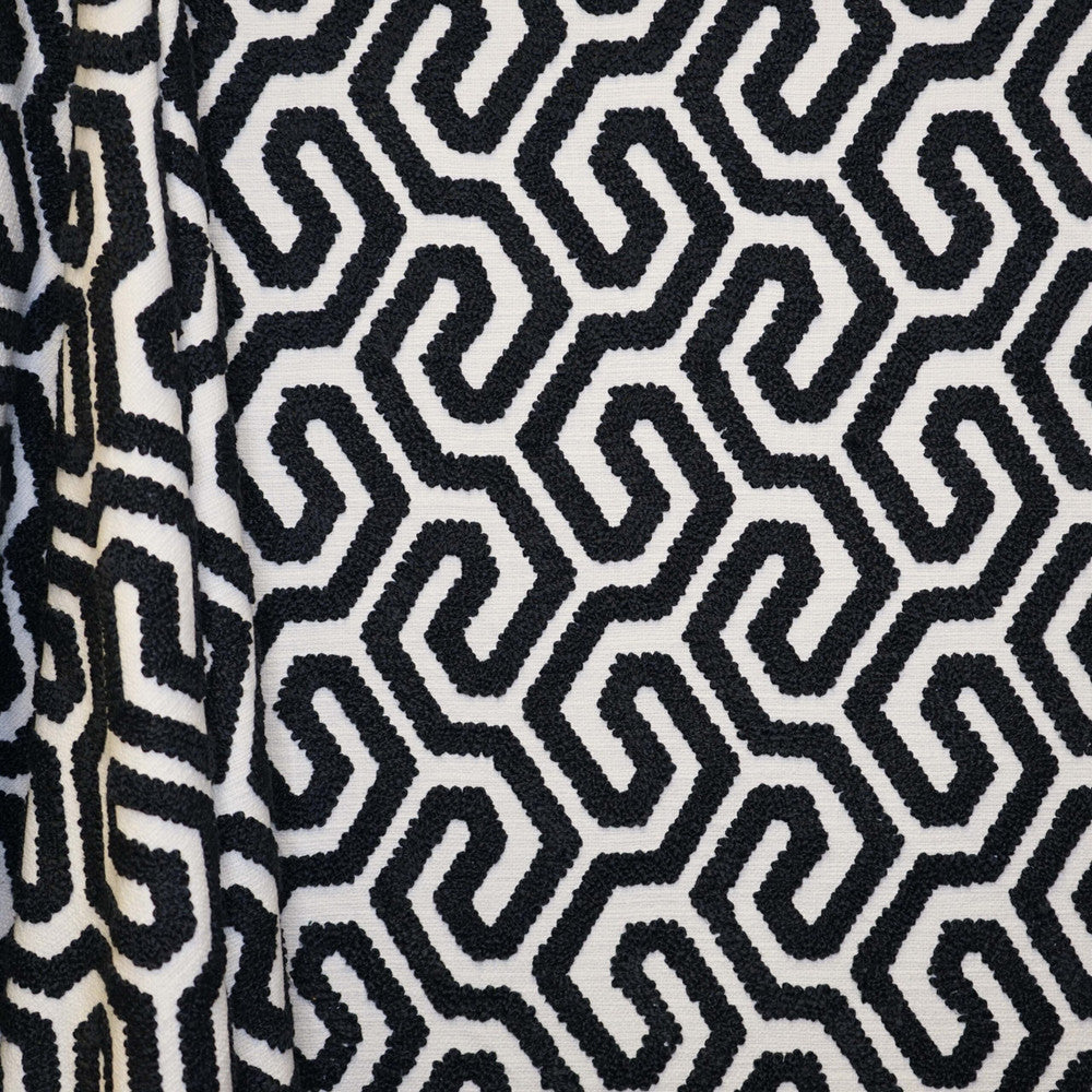 INTERVAL 99J9161 by JF Designer Fabric TRIBUTE 81% Polyester, 19% Cotton India  Horizontal: 5.825 and Vertical: 4.75 55  - Swanky Fabrics -