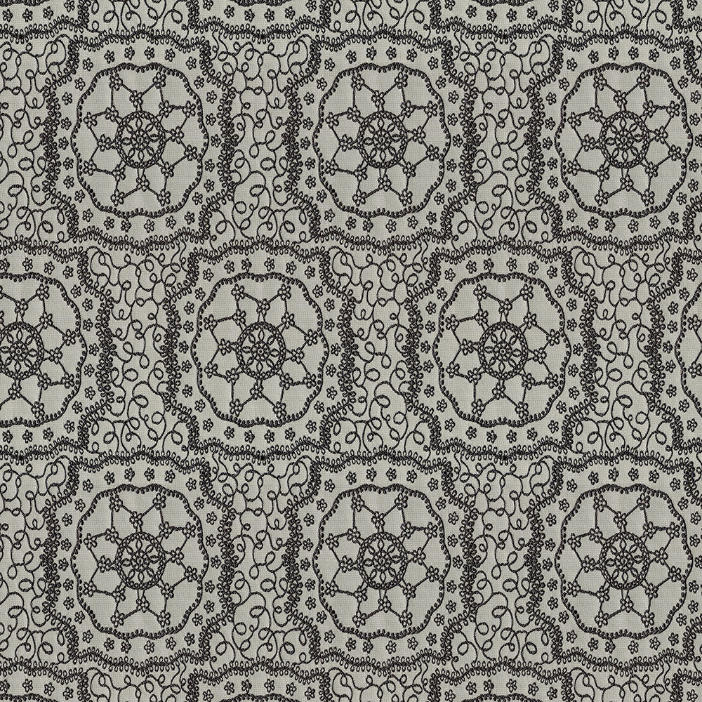 Intimate 6009 Chinchilla by ABBEYSHEA Fabric 100% Polyester TR 60,000 Double Rubs (Wyzenbeek) </p><p>Repeat: Horizontal: 24.6 in. (62.484 cm) up the roll and Vertical: 6.5 in. (16.51 cm) across the roll 55 in. (140 cm) - Fabric Carolina -