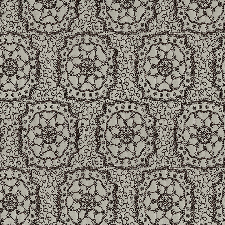 Intimate 69 Chocolate by ABBEYSHEA Fabric 100% Polyester TR 60,000 Double Rubs (Wyzenbeek) </p><p>Repeat: Horizontal: 24.6 in. (62.484 cm) up the roll and Vertical: 6.5 in. (16.51 cm) across the roll 55 in. (140 cm) - Fabric Carolina -