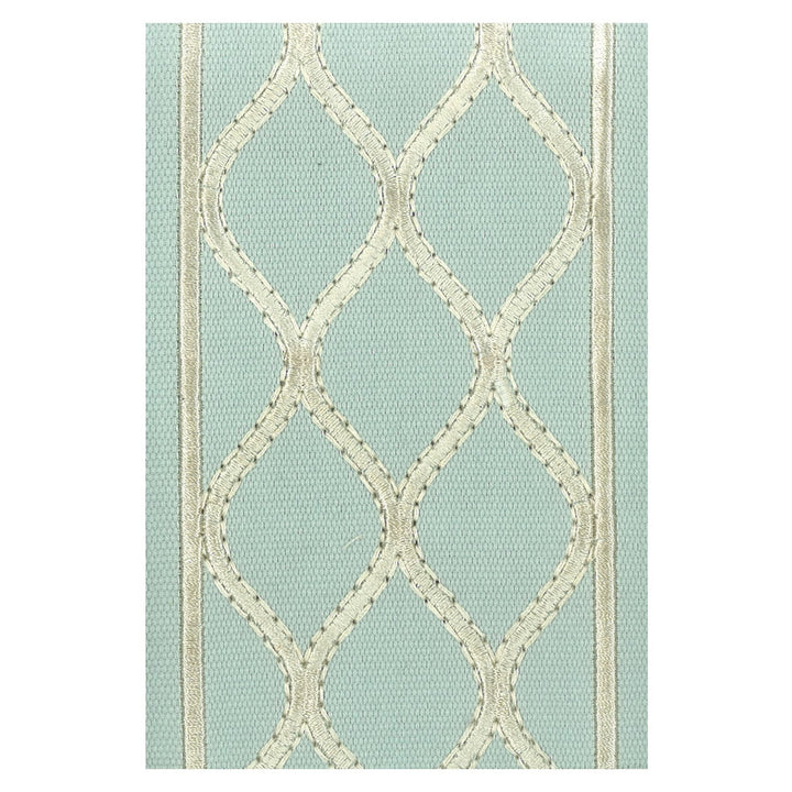 Intrigue 1 Mist by Stout Trim Illumination Trim 100% Cotton 100% SVT INDIA Horizontal: 2.5 and Vertical: 0 4 in - Fabric Carolina -
