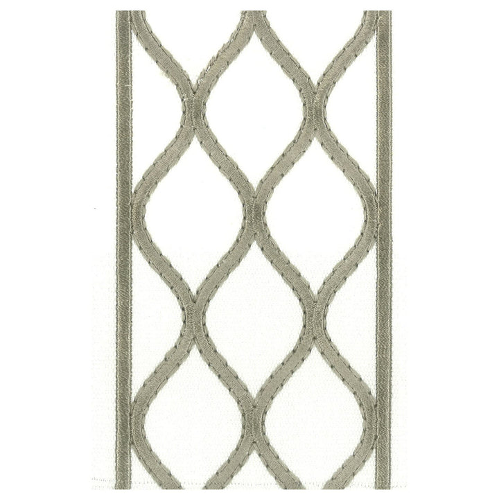 Intrigue 2 Linen by Stout Trim ILLUMINATION TRIM 100%COT 100%SVT INDIA </p><p>Repeat: 0 4 in - Fabric Carolina -