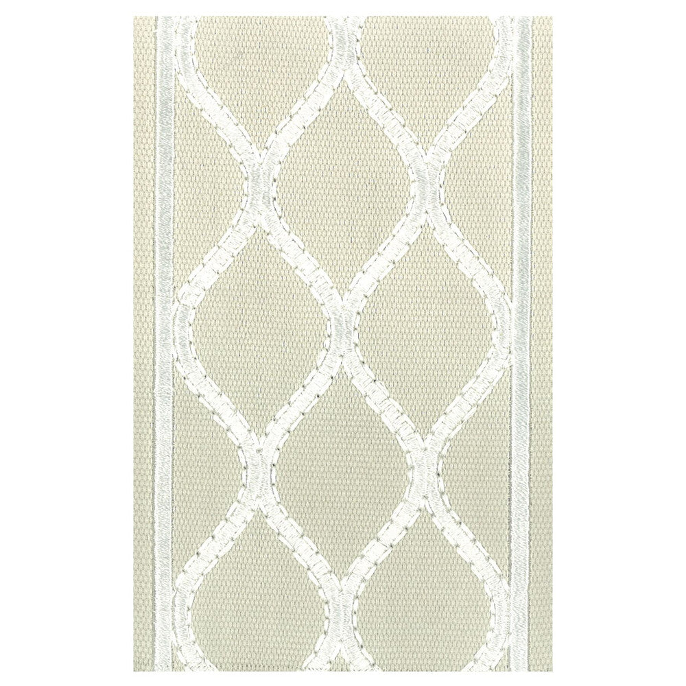 Intrigue 4 Oyster by Stout Trim ILLUMINATION TRIM 100%COT 100%SVT INDIA CATB 117-2013 MARTINDALE WEAR TEST (25 000 CIRCULAR RUBS) Horizontal: 2.500 and Vertical: 0.000 4 in - Fabric Carolina -