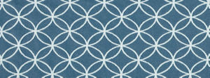 Intrepid Denim 51 by Norbar Fabric PRISM SEAVIEW 100% POLYESTER INDIA 4 5/8"V - 4 1/2"H 53 - Fabric Carolina -
