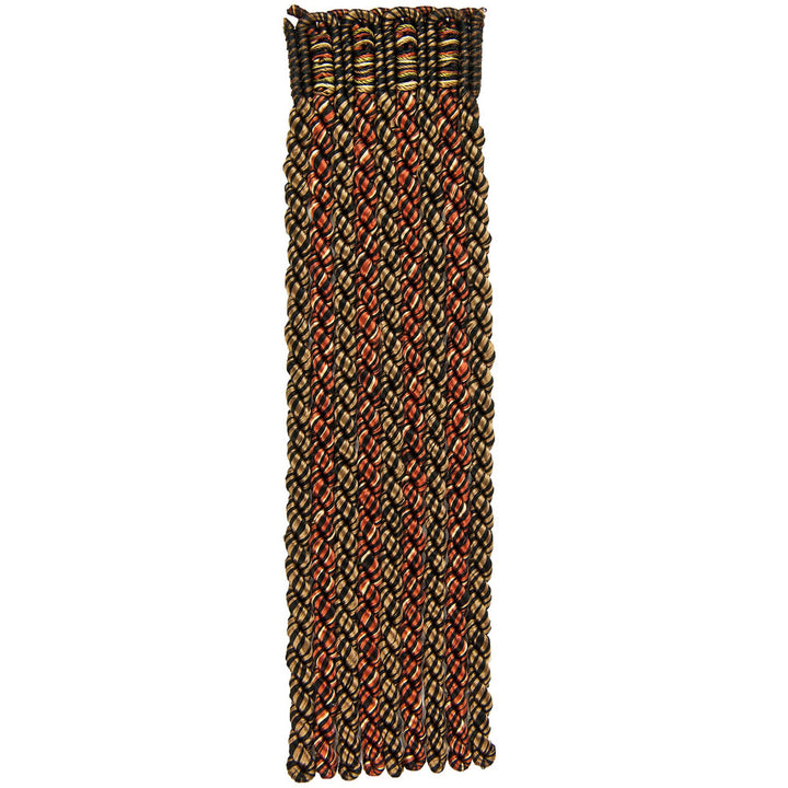 Inverness 3 Ebony by Stout Trim MYSTIQUE TRIM 52%SVI 48%COT CHINA Horizontal: 0.000 and Vertical: 0.000 8 in - Fabric Carolina -