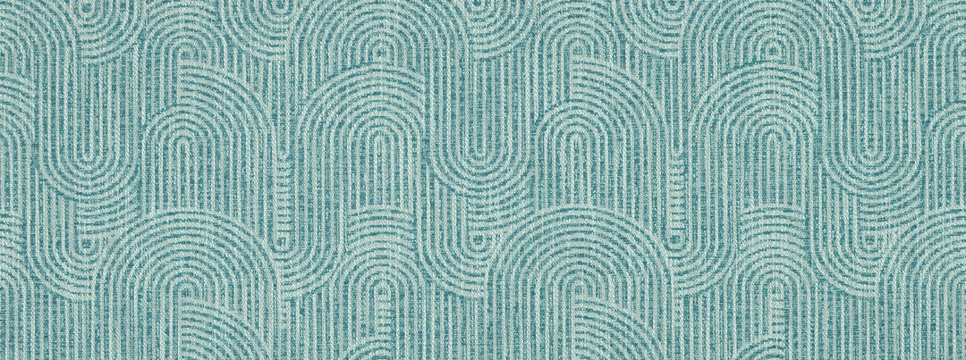 In The Groove 596 Teal by Covington Designer Fabric