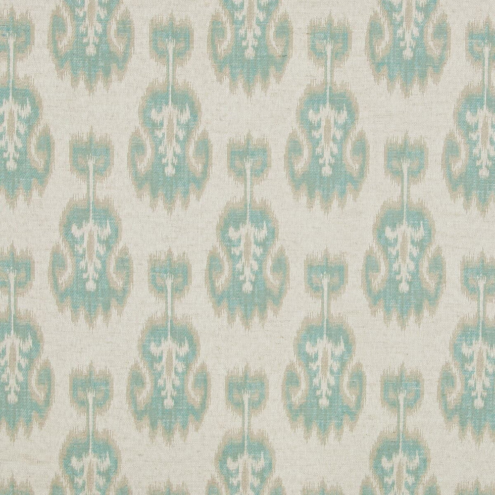 Iona 1 Turquoise by Stout Designer Fabric RAINBOW LIBRARY SEAGLASS/ROBBINS EGG 51%POL 29%SVI 16%ACR 4%LIN TURKEY FLAME RETARDANT-U.F.A.C. CLASS 1 MARTINDALE WEAR TEST (15 000 CIRCULAR RUBS) </p><p>Repeat: 9.875 54 in - Swanky Fabrics -
