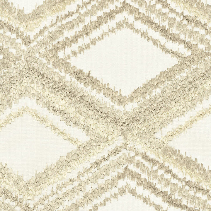 Irene 1 Mushroom by Stout Designer Fabric COLOR MY WINDOW CHALK/TAUPE 46%COT 54%POL %VEMB INDIA </p><p>Repeat: 6 52 in - Swanky Fabrics -