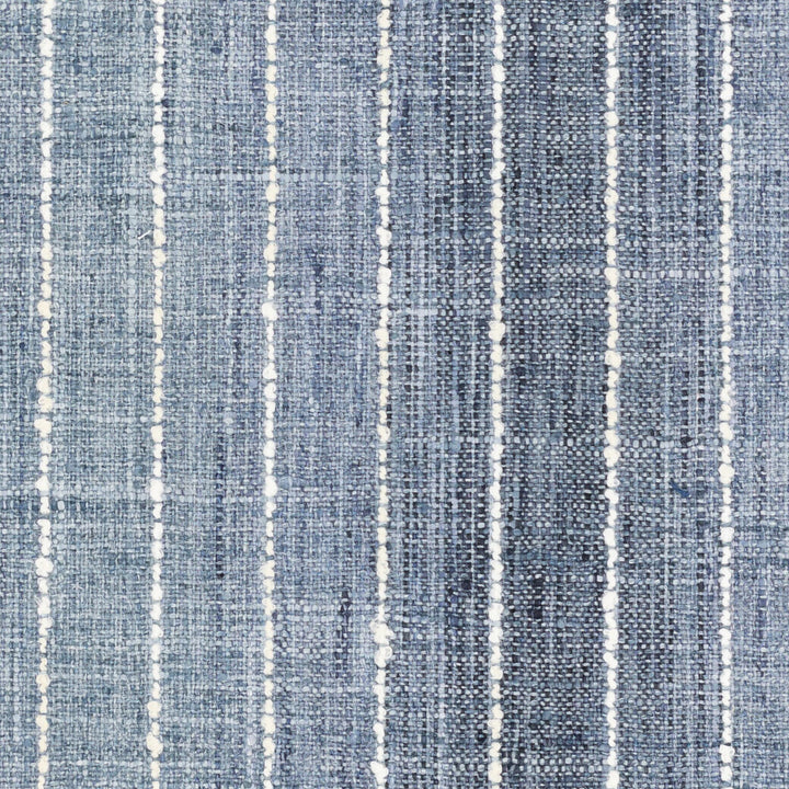 Iris 1 Denim by Stout Fabric Stout Fabric Iris 1 DenimFabric JUST STRIPES DENIM/SLATE 100%POL INDIA </p><p>Repeat: H: 6.750, V: 0.000 54 in - Fabric Carolina -