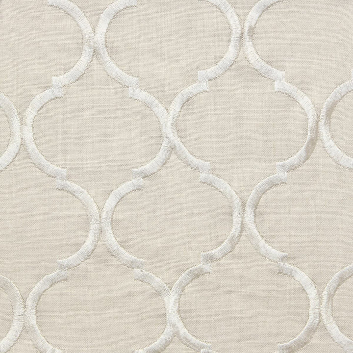 Irvine 1 Birch by Stout Fabric RAINBOW LIBRARY PEARL/PARCHMENT 55%LIN 45%SVI %VEMB CHINA Horizontal: 3.25 and Vertical: 3.75 47 in - Fabric Carolina -