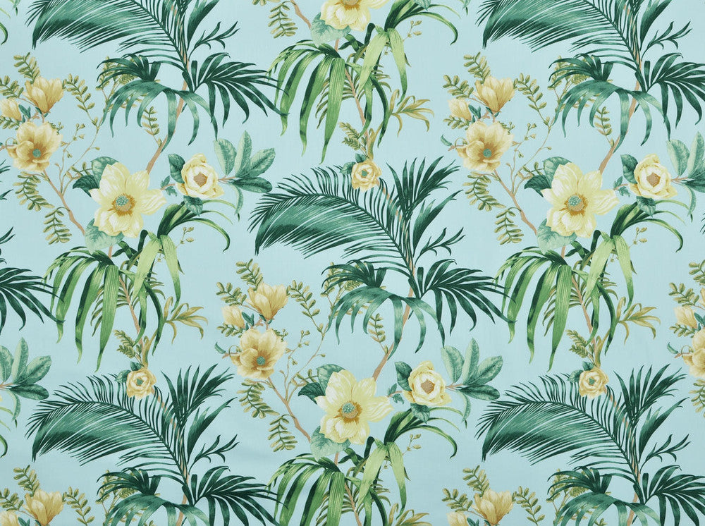 Isabella 528 Sky Blue by Covington Fabric 100% COTTON CHINA TWILL Pakistan 50000+ Horizontal: 27 and Vertical: 25.25 56 - Fabric Carolina -