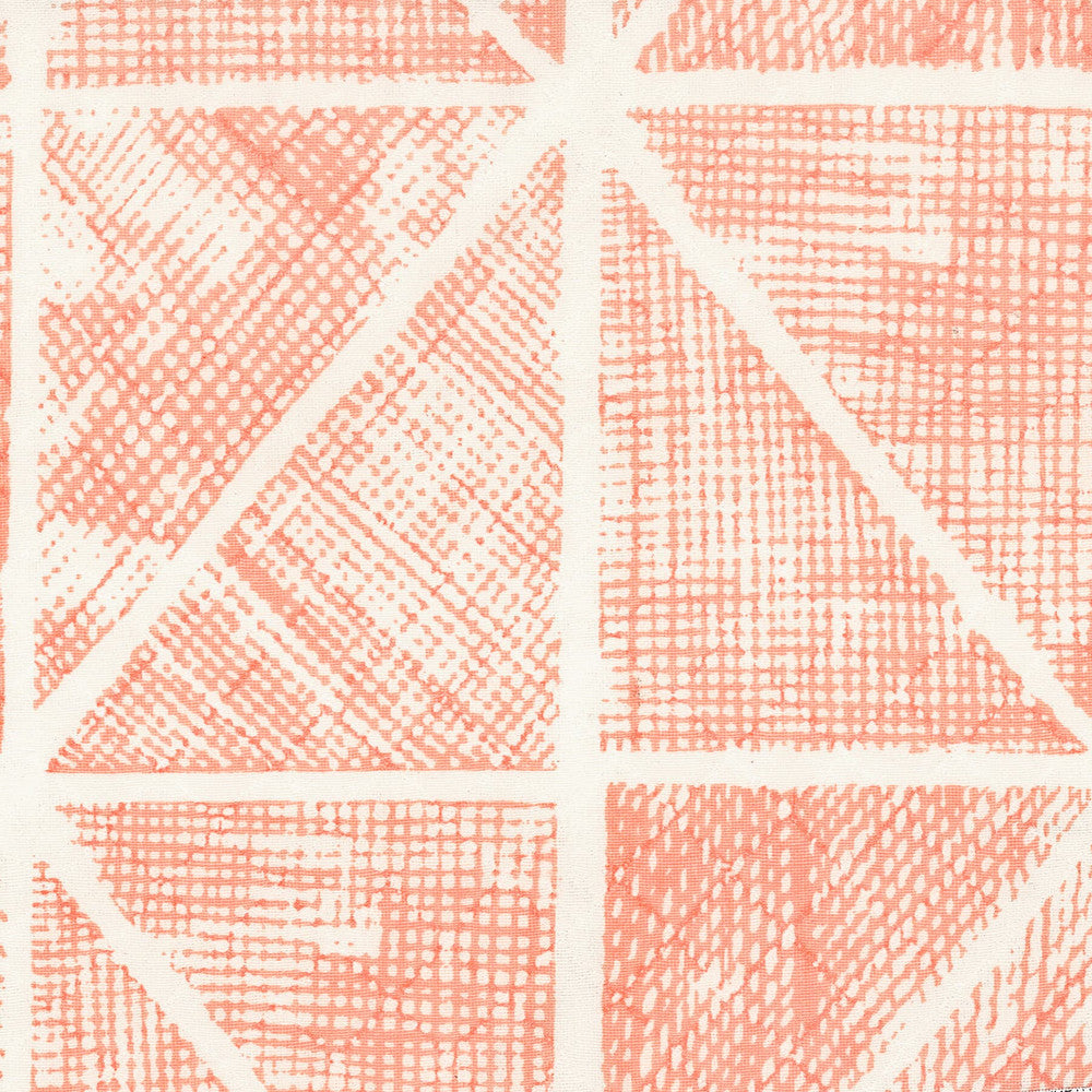 Isadora 1 Coral by Stout Fabric RAINBOW LIBRARY CORAL/BLOSSOM 55%COT 25%SVI 20%POL INDIA MARTINDALE WEAR TEST (24 000 CIRCULAR RUBS) Horizontal: 6.750 and Vertical: 8.250 54 in - Fabric Carolina -