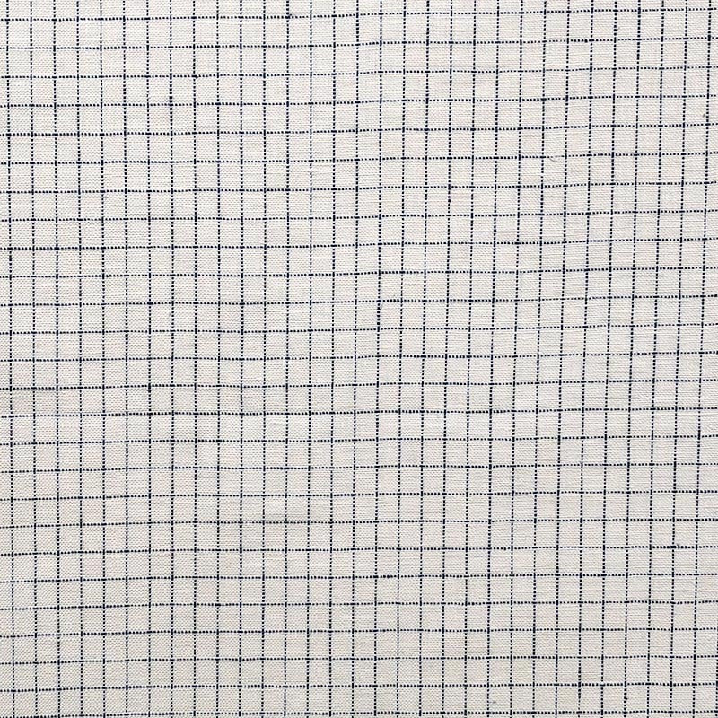 Isaiah Denim by Magnolia Designer Fabric - 100% Linen India 20000 Horizontal: 0.5 and Vertical: 0.5 54" - Swanky Fabrics -