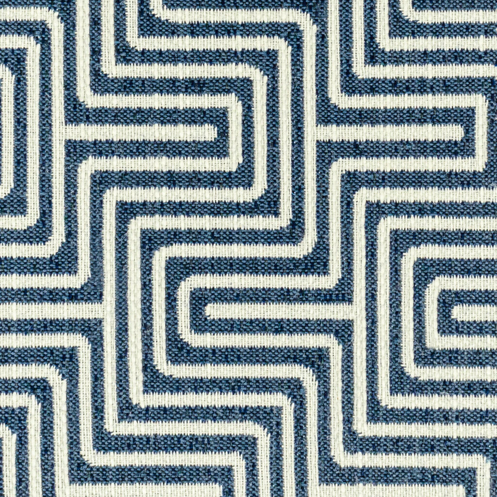 Island 2 Navy by Stout Designer Fabric WELL SUITED SUNBRELLA 100%SN USA FLAME RETARDANT-U.F.A.C. CLASS 1 WYZENBEEK 27 000 DOUBLE RUB WEAR TEST (HEAVY DUTY) CATB 117-2013 LIGHTFASTNESS-AATCC TM 16 (1500 HOURS) Horizontal: 3.5 and Vertical: 9.67 54 in - Swanky Fabrics -