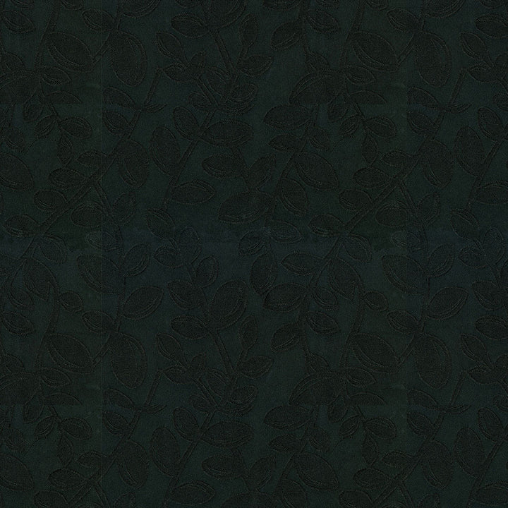 Ivy 9009 Black by ABBEYSHEA Fabric 100% Polyester CN 40,000 Double Rubs (Wyzenbeek) </p><p>Repeat: Horizontal: 14.1 in. (36 cm) up the roll and Vertical: 13.7 in. (35 cm) across the roll 54 in. (137 cm) - Fabric Carolina -