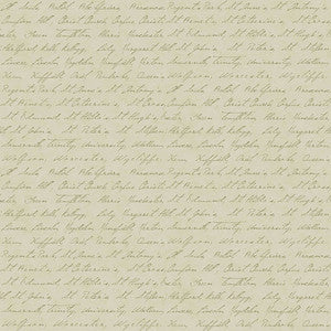 Emeritus Gold Calligraphy Wallpaper by Brewster