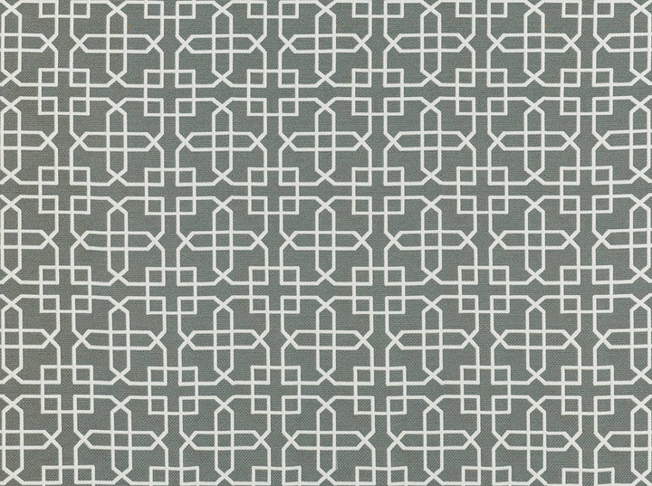 Izula Grey 92 by Covington Designer Fabric our website for purchase 65% Cotton 35% Poly Jacquard China 39000 Horizontal: 3.5" and Vertical: 3.5" 58" - Swanky Fabrics -