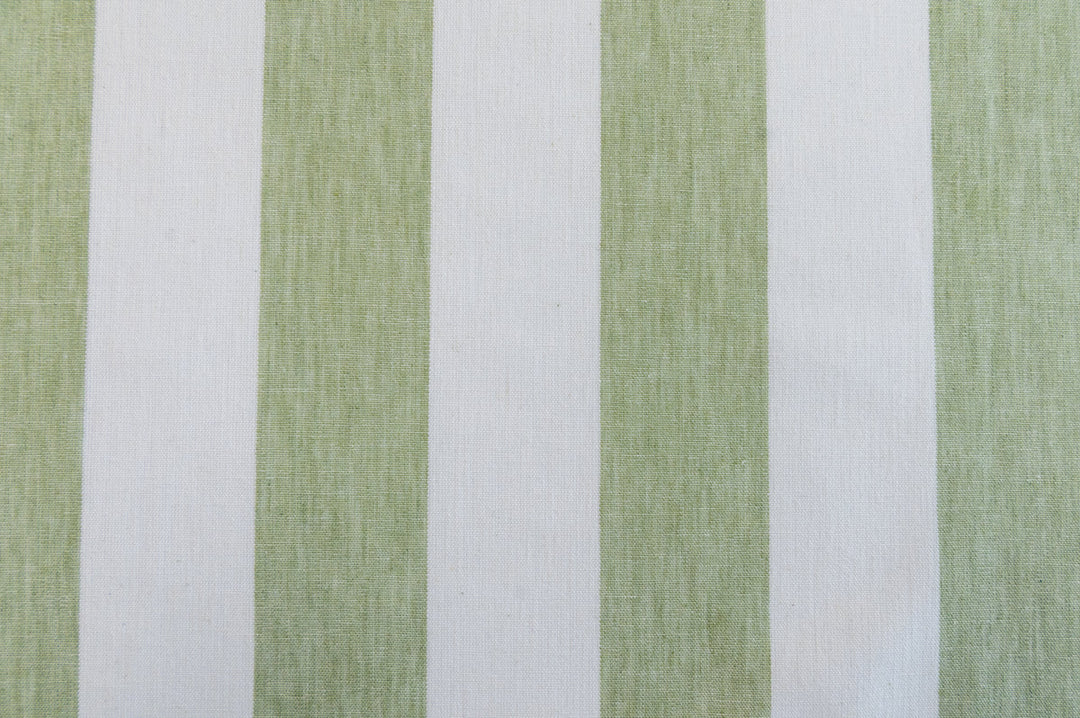 Matera Stripe Sagegrass By Roth & Tompkins Fabric