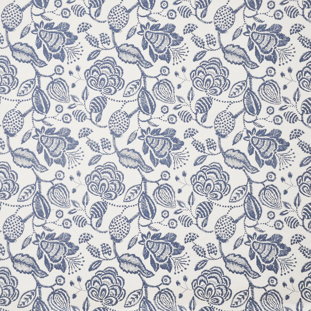 Jacob # 813 Delftware by Maxwell Fabric COLOR WAVES-RIVIERA 70% COTTON 25% POLYESTER
5% LINEN INDIA </p><p>Repeat: Horizontal: and Vertical: V&H-9 54" - Fabric Carolina -