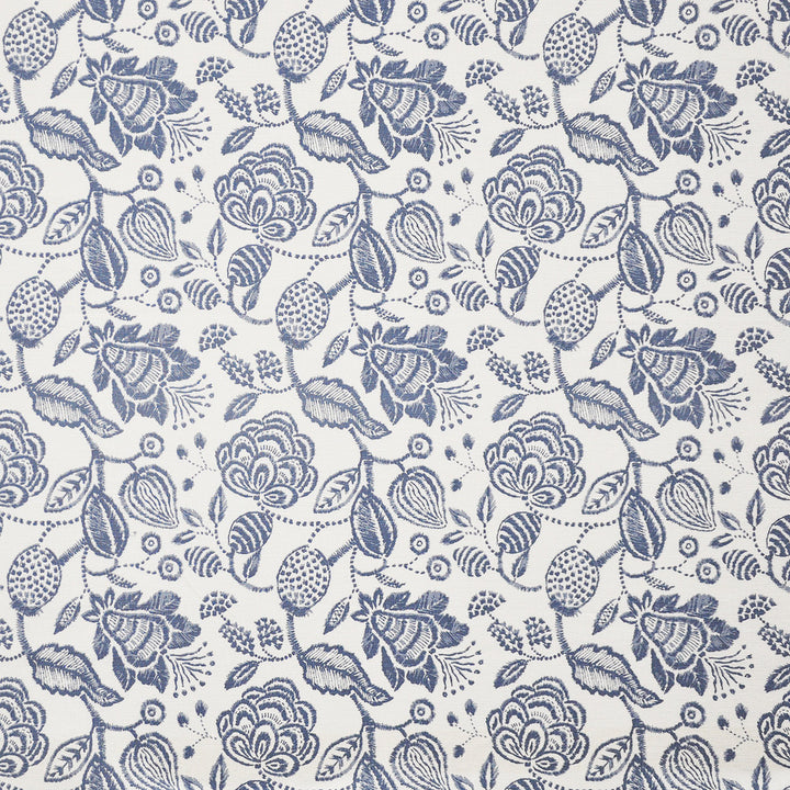 Jacob # 813 Delftware by Maxwell Fabric COLOR WAVES-RIVIERA 70% COTTON 25% POLYESTER
5% LINEN INDIA </p><p>Repeat: Horizontal: and Vertical: V&H-9 54" - Fabric Carolina -
