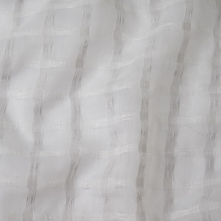 Joan # 229 Overcast by Maxwell Fabric Sheer Glam 100% POLYESTER TURKEY V-0.75" H-0.87" 125" - Fabric Carolina -