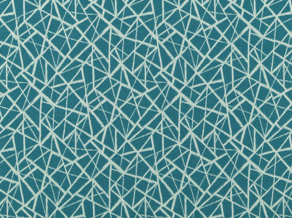 Jablo Teal 596 by Norbar Fabric 100% POLYESTER JACQUARD CHINA 7 1/2"V 7 3/4"H 61 - Fabric Carolina -