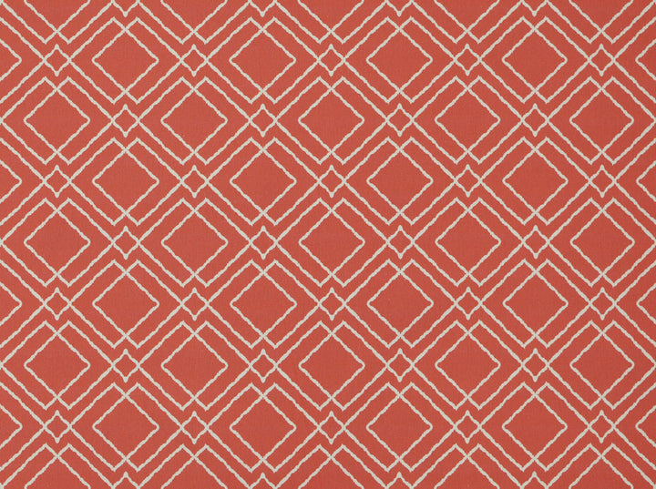 Jacava 74 Coral by Covington Fabric 100% COTTON OXFORD India 15000 Horizontal: 6.75 and Vertical: 6.3 59 - Fabric Carolina -