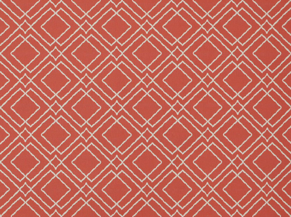Jacava 74 Coral by Covington Fabric 100% COTTON OXFORD India 15000 Horizontal: 6.75 and Vertical: 6.3 59 - Fabric Carolina -