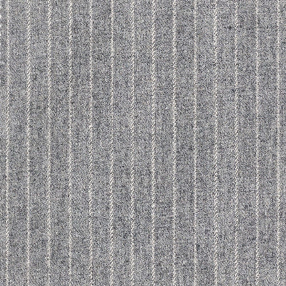 Jafari 1 Steel by Stout Designer Fabric JUST STRIPES DENIM/SLATE 40%WOL 35%POL 15%NYL 10%ACR INDIA Horizontal: 0.500 and Vertical: 0.000 55 in - Swanky Fabrics -