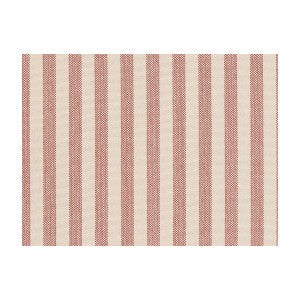 Directire Stripe Pekin Red by Brunschwig & Fils Fabric