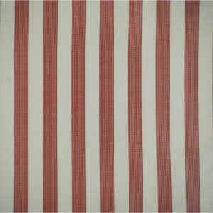 Valenti Stripe Pekin Red by Brunschwig & Fils Fabric