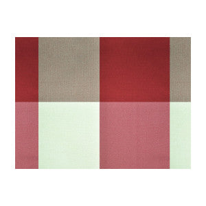 Hampton Plaid Pekin Red by Brunschwig & Fils Fabric