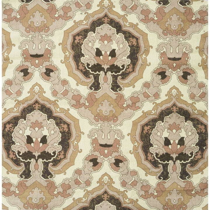 Fantasy Silk Print Roman Stone by Brunschwig & Fils Fabric Brunschwig & Fils Fabric Fantasy Silk Print Roman StoneFabric JAGTAR SILK - 100% Thailand </p><p>Repeat: H: 12, V: 15 48 - Fabric Carolina -