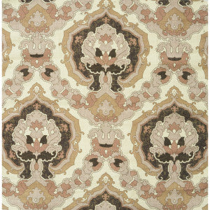 Fantasy Silk Print Roman Stone by Brunschwig & Fils Fabric