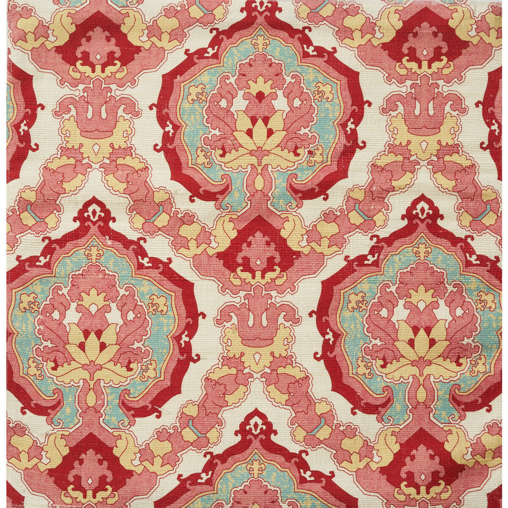Fantasy Silk Print Fraise by Brunschwig & Fils Fabric Brunschwig & Fils Fabric Fantasy Silk Print FraiseFabric JAGTAR SILK - 100% Thailand </p><p>Repeat: H: 12, V: 15 48 - Fabric Carolina -