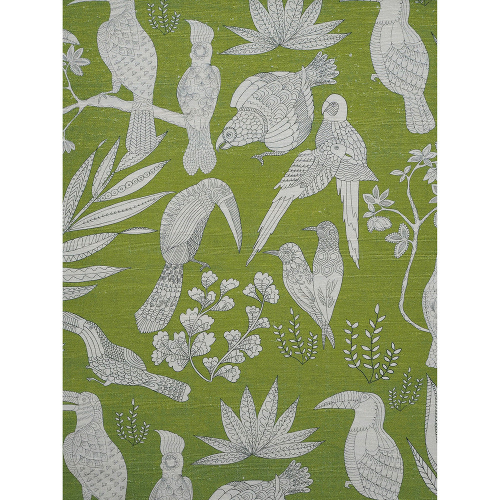 Silk Bird Pistachio by Brunschwig & Fils Fabric Brunschwig & Fils Fabric Silk Bird PistachioFabric FESTIVAL SILK - 100% Thailand </p><p>Repeat: H: 46, V: 20 46 - Fabric Carolina -
