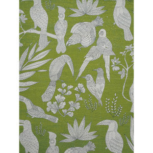 Silk Bird Pistachio by Brunschwig & Fils Fabric