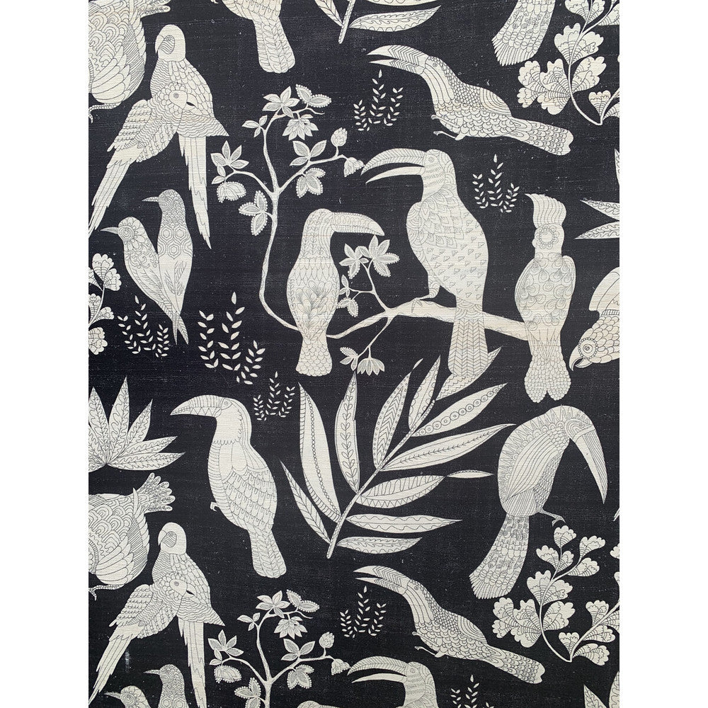 Silk Bird Ebony by Brunschwig & Fils Fabric Brunschwig & Fils Fabric Silk Bird EbonyFabric FESTIVAL SILK - 100% Thailand </p><p>Repeat: H: 46, V: 20 46 - Fabric Carolina -