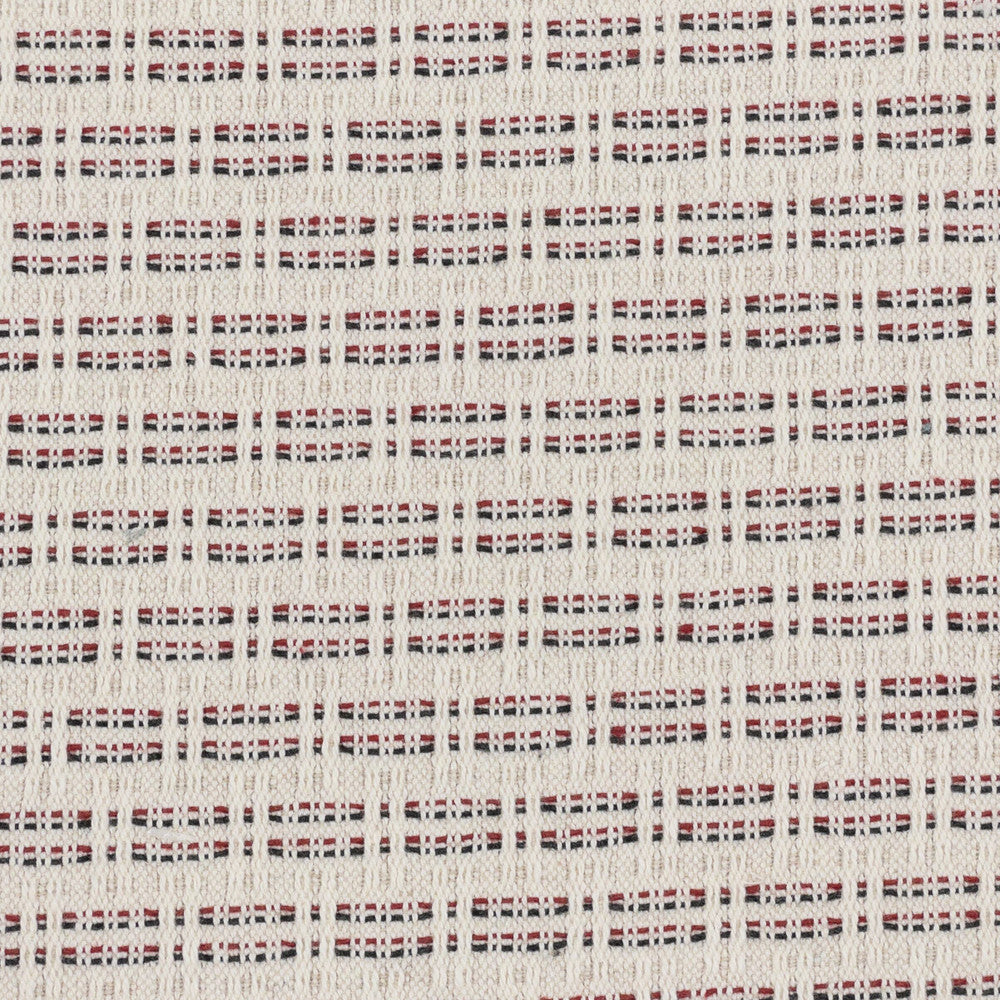 Jake 2 Cardinal by Stout Designer Fabric COMFORTABLE LIVING HAZE/NAVY 60%COT 40%POL USA Horizontal: 1.000 and Vertical: 1.375 56 in - Swanky Fabrics -