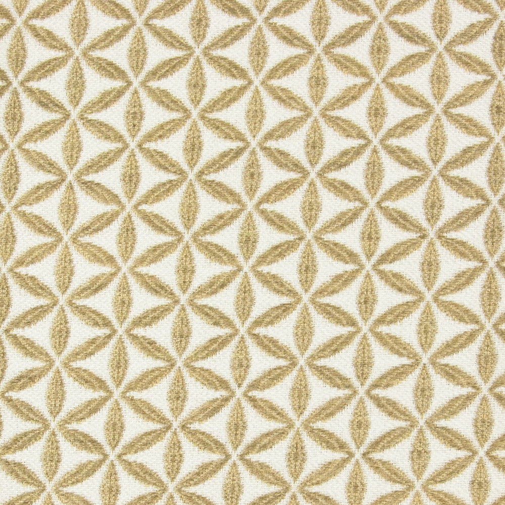 Jamaica 2 Raffia by Stout Designer Fabric SHINE ON PERFORMANCE 66%SDA 34%SDP CHINA WYZENBEEK 18 000 DOUBLE RUB WEAR TEST (HEAVY DUTY) CATB 117-2013 Horizontal: 1.125 and Vertical: 0.625 54 in - Swanky Fabrics -