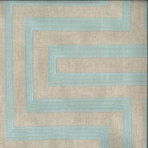 Jangle Aquamarine 340 by Norbar Fabric