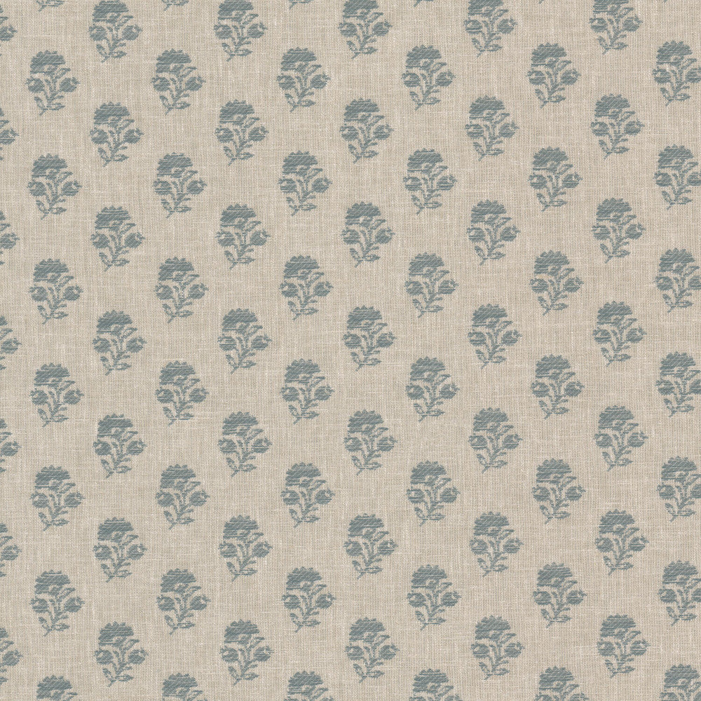 Janine 1 Haze by Stout Fabric Stout Fabric Janine 1 HazeFabric Rainbow Library Moonstone/Lake 66%Pol 34%Cot India </p><p>Repeat: H: 3.5, V: 33.75 54 in - Fabric Carolina -