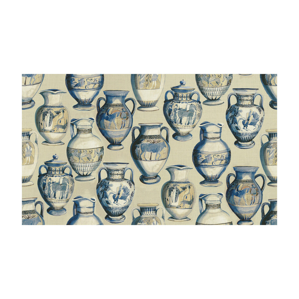Jarron Atlanitc by Kravet Couture Fabric - LINEN - 100% Austria MEDIUM Horizontal: 29 and Vertical: 35 58 - Fabric Carolina -