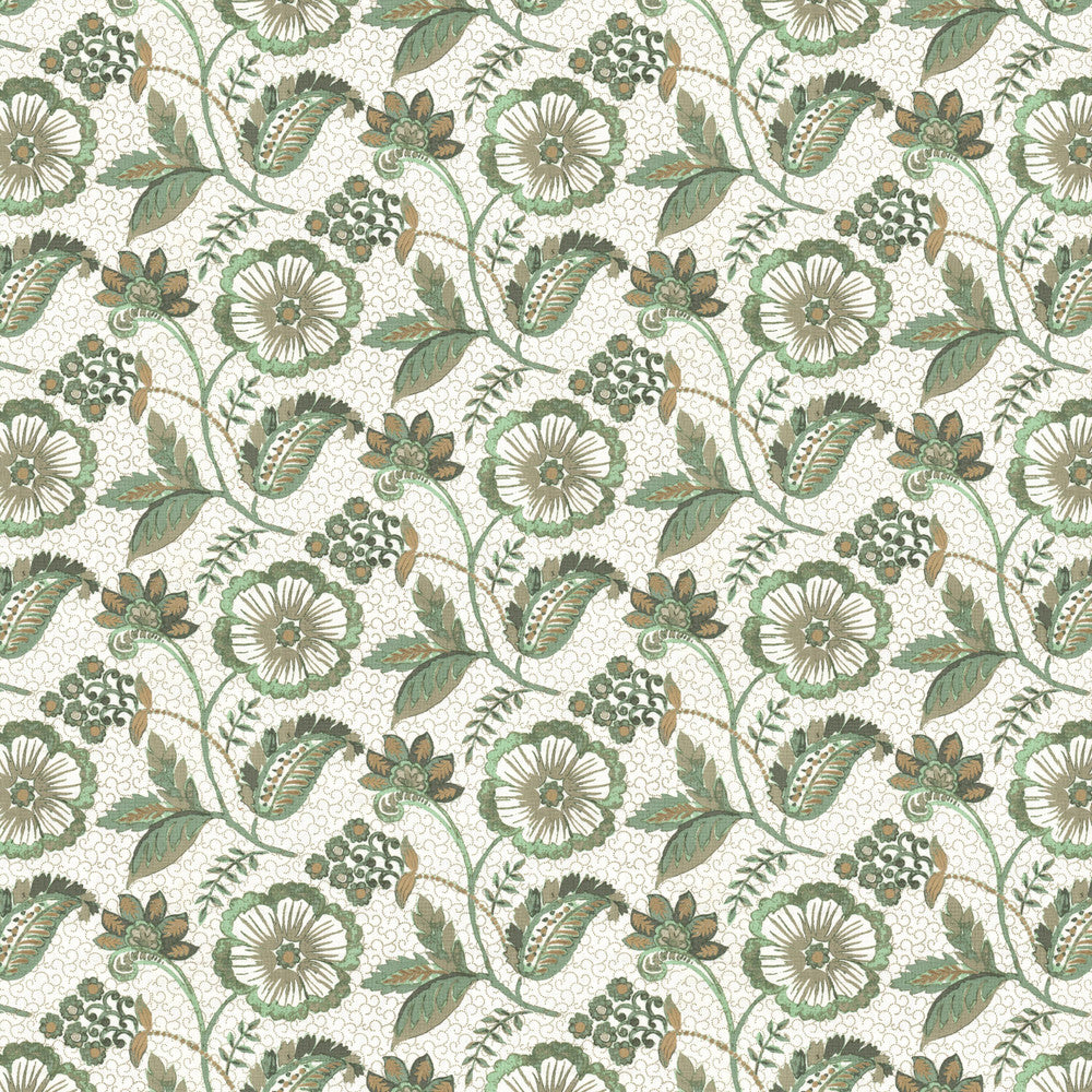 Jasmine 2 Aqua by Stout Fabric Stout Fabric Jasmine 2 AquaFabric Comfortable Living Marine/Bay 100%Cot %Vemb India </p><p>Repeat: H: 25.5, V: 4 54 in - Fabric Carolina -