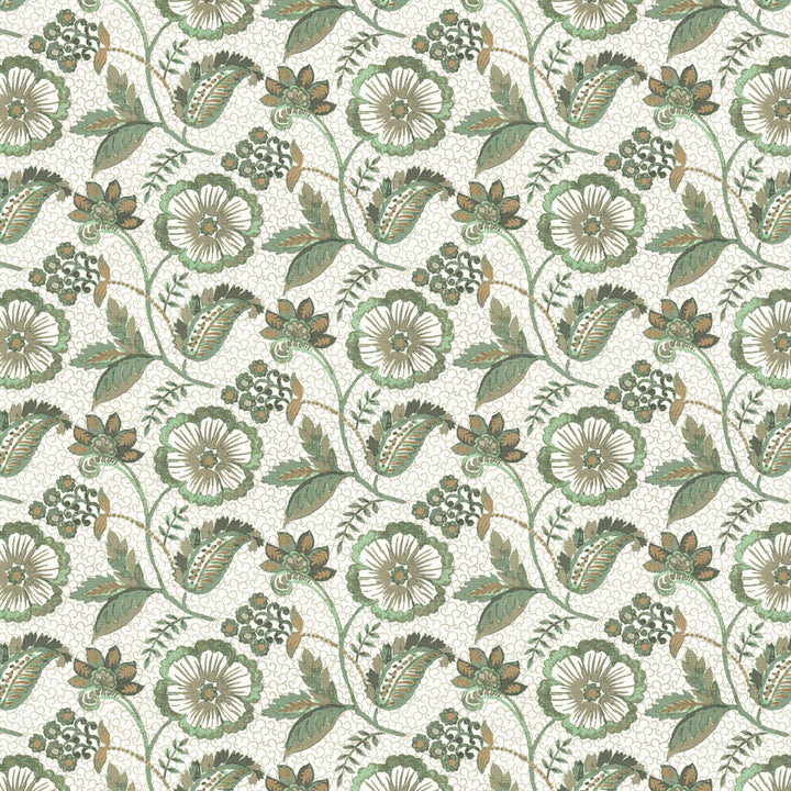 Jasmine 2 Aqua by Stout Fabric Stout Fabric Jasmine 2 AquaFabric Comfortable Living Marine/Bay 100%Cot %Vemb India </p><p>Repeat: H: 25.5, V: 4 54 in - Fabric Carolina -