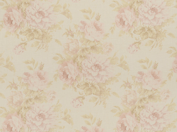 Jasmine Blush 7 by Covington Fabric 55% LINEN/45% VISCOSE KOR Horizontal: 13.5 and Vertical: 24.5 54 - Fabric Carolina -