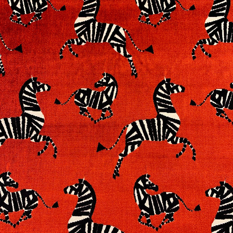 Jasper Scarlet by Magnolia Fabric - 80 Vis, 20 Poly India 25000 Horizontal: 13.5 and Vertical: 20 54 - Fabric Carolina -