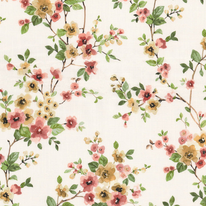 Jericho 1 Blossom by Stout Fabric Stout Fabric Jericho 1 BlossomFabric Rainbow Library Blossom/Sunset 100%Cot Spain </p><p>Repeat: H: 13.5, V: 0 54 in - Fabric Carolina -
