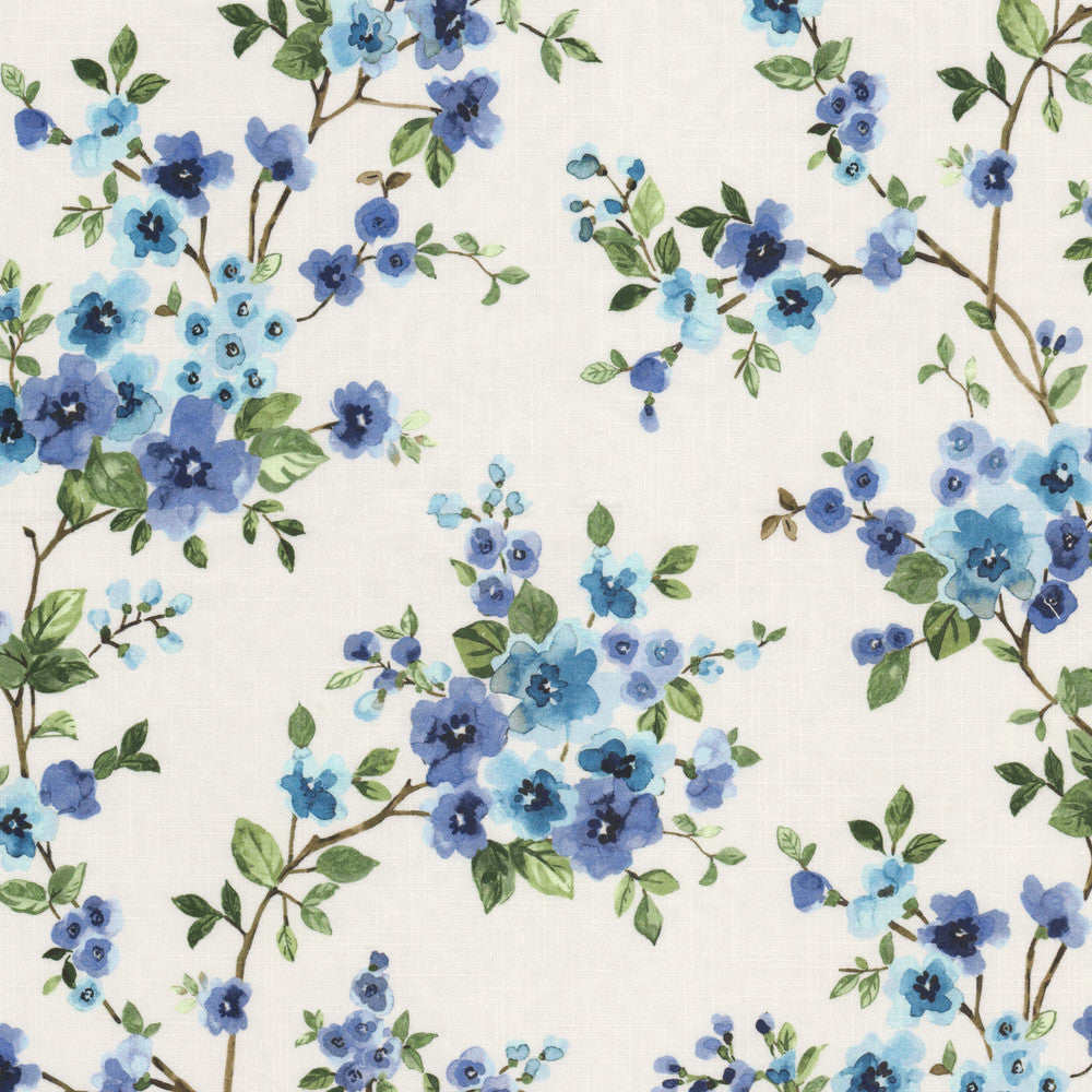 Jericho 2 Blueberry by Stout Fabric Stout Fabric Jericho 2 BlueberryFabric Rainbow Library Celadon/Bottle 100%Cot Spain </p><p>Repeat: H: 13.5, V: 1.5 54 in - Fabric Carolina -