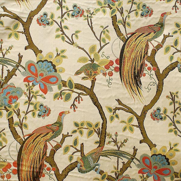 Jimnah Festive by Magnolia Designer Fabric - 100% Poly China 9000 Horizontal: 30 and Vertical: 27 58" - Swanky Fabrics -